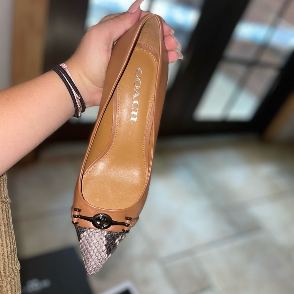 Coach heels